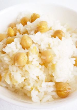 ひよこ豆ご飯-レシピのメイン写真