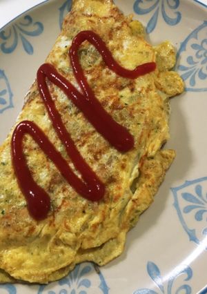 ポテトチップスdeオムレツ-レシピのメイン写真