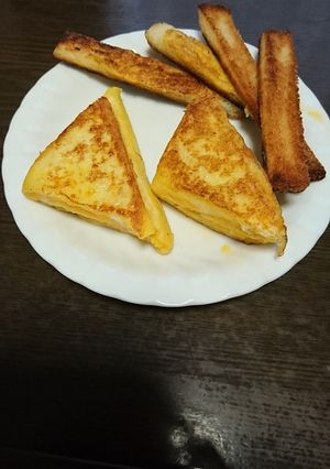 ミニケーキ風フレンチトースト-レシピのメイン写真
