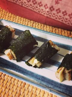 お弁当に*簡単山芋のチーズ磯部焼き-レシピのメイン写真