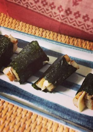 お弁当に＊簡単山芋のチーズ磯部焼き-レシピのメイン写真