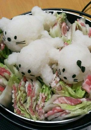 大根アート・ごまちゃん鍋-レシピのメイン写真