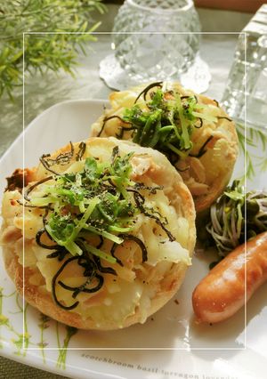 黒酢でさっぱり♡ツナ×セロリ和トースト-レシピのメイン写真