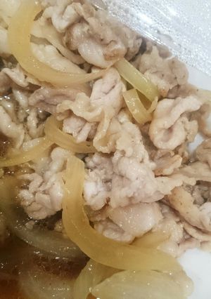 豚肉と玉葱のしょうが焼き-レシピのメイン写真
