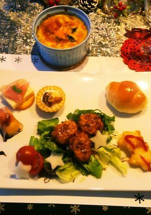 クリスマスランチ2016-レシピのメイン写真