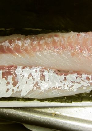 真鱈の昆布しめお刺身-レシピのメイン写真