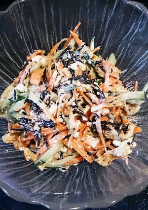 安い!母の味♡油揚げと野菜のチーズ和え-レシピのメイン写真