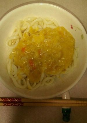親子うどん-レシピのメイン写真
