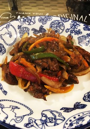 簡単＊広東風鶏レバー炒め-レシピのメイン写真