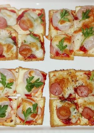 10分で★ひとくちサイズの厚揚げピザ-レシピのメイン写真