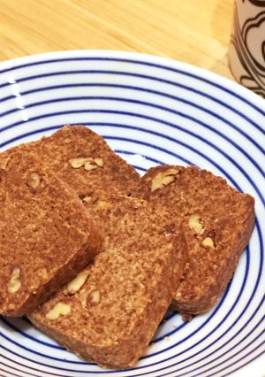 ふすまと米粉のサクサクきな粉クッキー-レシピのメイン写真