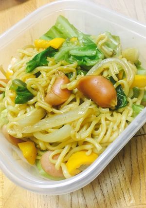 ホワイト焼きそば-レシピのメイン写真