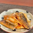 夏に食べたい!鯵と玉ねぎの梅しょうが焼き