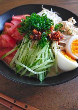 冷やし麻辣うどん-レシピのメイン写真