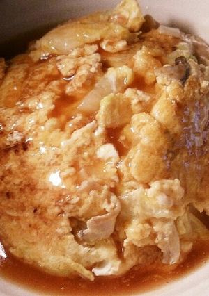簡単★白菜とカニの天津飯風★-レシピのメイン写真