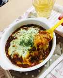 余ったご飯とおもちレトルトドリアアレンジ