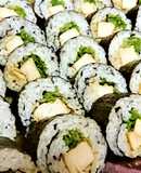 節約★子供喜ぶ【照焼きチキンの巻寿司】♪