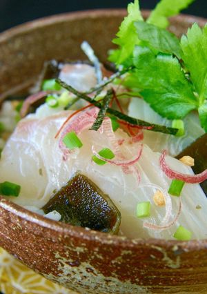 昆布〆鯛茶漬け-レシピのメイン写真