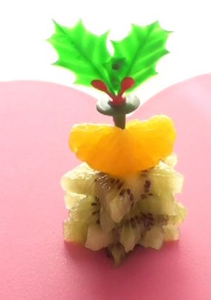 クリスマスキウイツリー-レシピのメイン写真