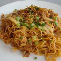รูปของ 納豆キムチ焼きそば