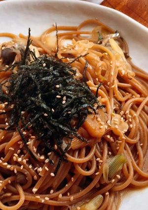 アインコーンの和風パスタ-レシピのメイン写真