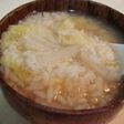 白菜のぽん酢粥