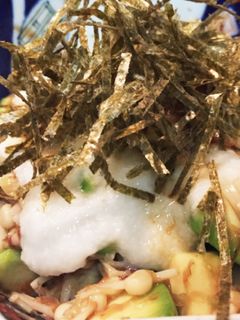 居酒屋風!アボガドとえのきの和風サラダ♬-レシピのメイン写真