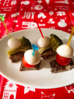 クリスマス♡ピンチョス-レシピのメイン写真