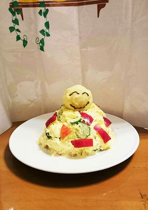 ⛄ポテトサラダ＊雪だるまversion-レシピのメイン写真