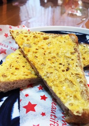 簡単♪パリパリチーズのチーズトースト-レシピのメイン写真