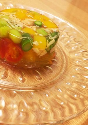 おもてなしに☆簡単ゼリー寄せ-レシピのメイン写真