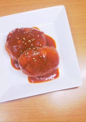 ダイエットにも！フワフワ豆腐ハンバーグ-レシピのメイン写真