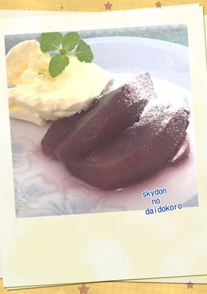 お手軽リンゴのコンポート-レシピのメイン写真