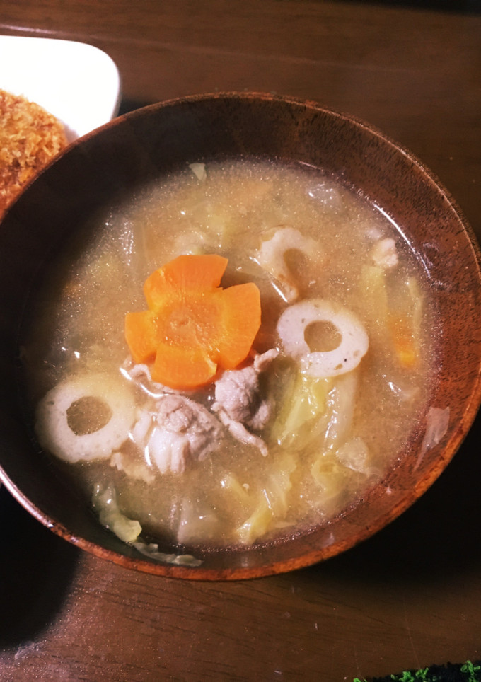 残り野菜で簡単豚汁-レシピのメイン写真