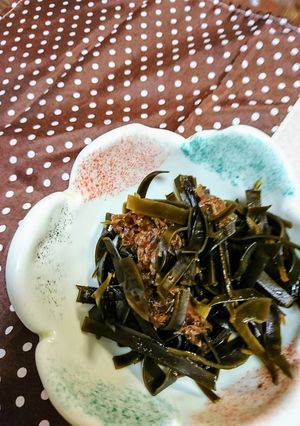 自家製ゆずポン酢の昆布の再利用♡佃煮♪-レシピのメイン写真
