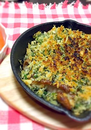 クリスマスにローストチキン香草パン粉焼き-レシピのメイン写真