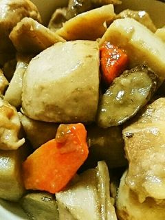 鶏むね肉の筑前煮-レシピのメイン写真