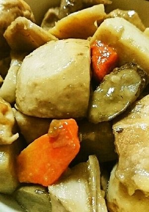 鶏むね肉の筑前煮-レシピのメイン写真