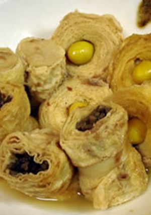 巻湯葉煮-レシピのメイン写真