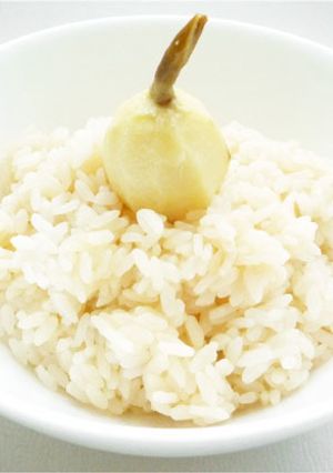 くわいの炊き込みご飯-レシピのメイン写真