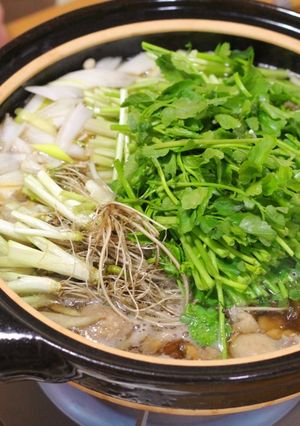 根っこが美味しい☆仙台せり鍋-レシピのメイン写真