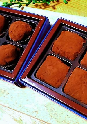 簡単☆生チョコ☆トリュフ-レシピのメイン写真
