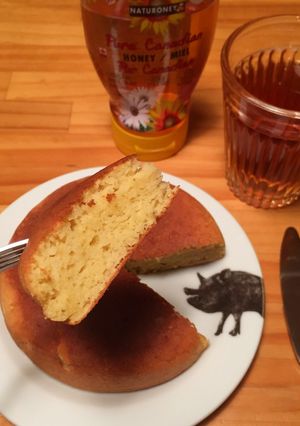 長芋とアーモンドプードルのパンケーキ-レシピのメイン写真