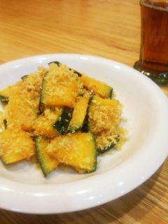 おかずもう一品!かぼちゃのパン粉焼き-レシピのメイン写真