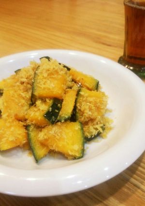 おかずもう一品！かぼちゃのパン粉焼き-レシピのメイン写真