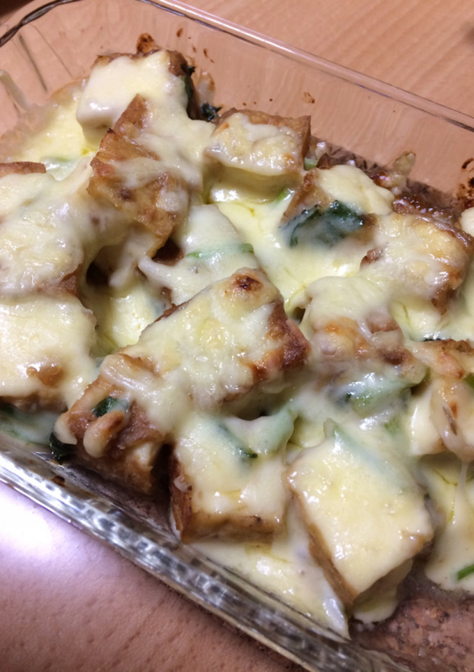 簡単☆節約☆時短☆厚揚げのチーズ焼き-レシピのメイン写真
