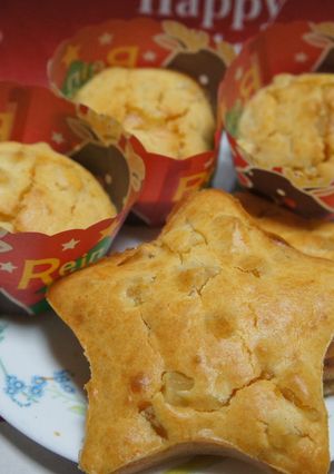 角切りリンゴソースでアップルケーキ☆-レシピのメイン写真