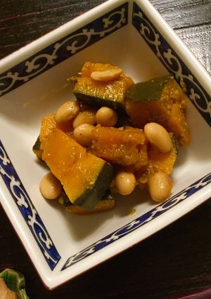 簡単♡かぼちゃのゴマ煮-レシピのメイン写真
