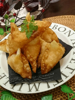 材料3つ♡簡単♪明太ポテサラサモサ風-レシピのメイン写真