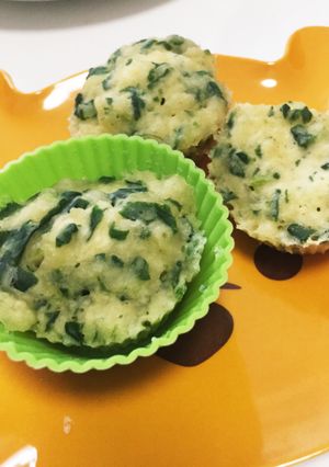 蒸しパンケーキ〜離乳食後期〜-レシピのメイン写真
